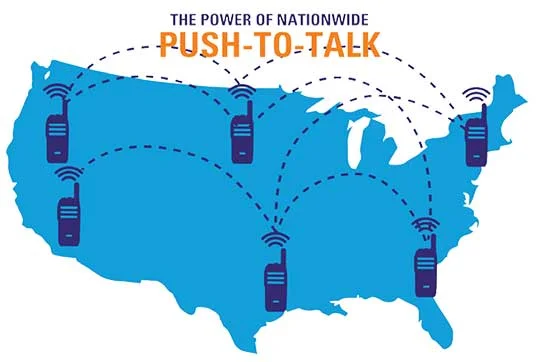 WAVE PTT Coverage Map